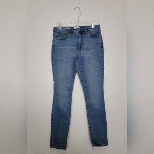 Universal Thread High Rise Skinny Blue Denim Jeans